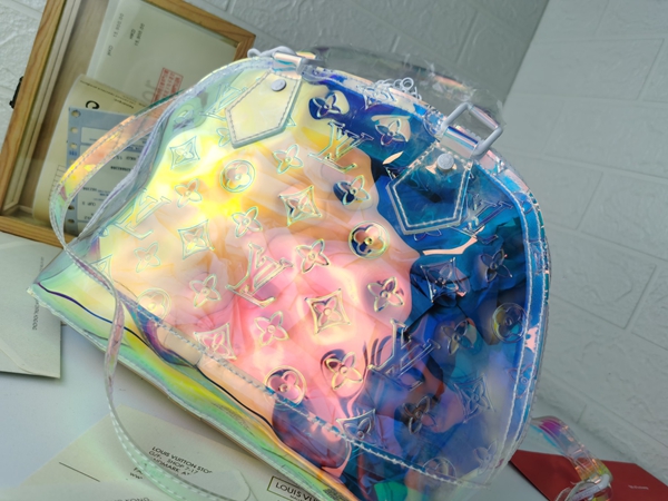 ルイヴィトンバッグ素材ディテール